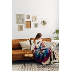 Lange/Couverture en mousseline wild soul blaze 120cm x 120cm