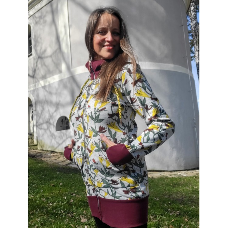 Hoodie Angelwings fleurs Hoodie Angelwings fleurs