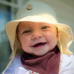 Chapeau Manymonths ajustable light jade anti-uv