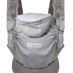 Babytrage HoodieCarrier 2 grau athlétique
