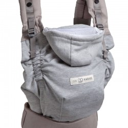 Porte-bébé HoodieCarrier 2 gris athlétique