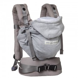 Babytrage HoodieCarrier 2 grau athlétique