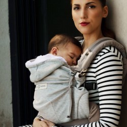 Porte-bébé HoodieCarrier 2 gris athlétique