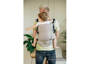 Porte-bébé LennyPreschool little herringbone almond