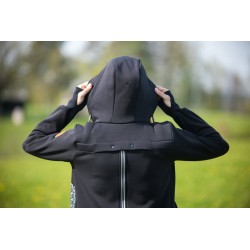 Hoodie Angelwings noir