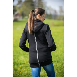 Hoodie Angelwings schwarz