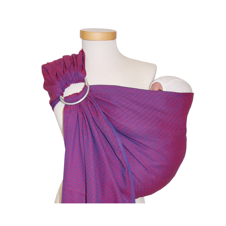Sling Storchenwiege Leo violet Sling Storchenwiege Leo violet
