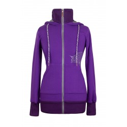 Hoodie Angelwings violet XS