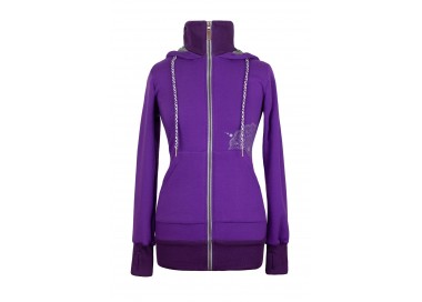 Hoodie Angelwings violet XS