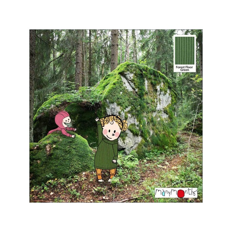 Cagoule Manymonths forest floor green Cagoule Manymonths forest floor green