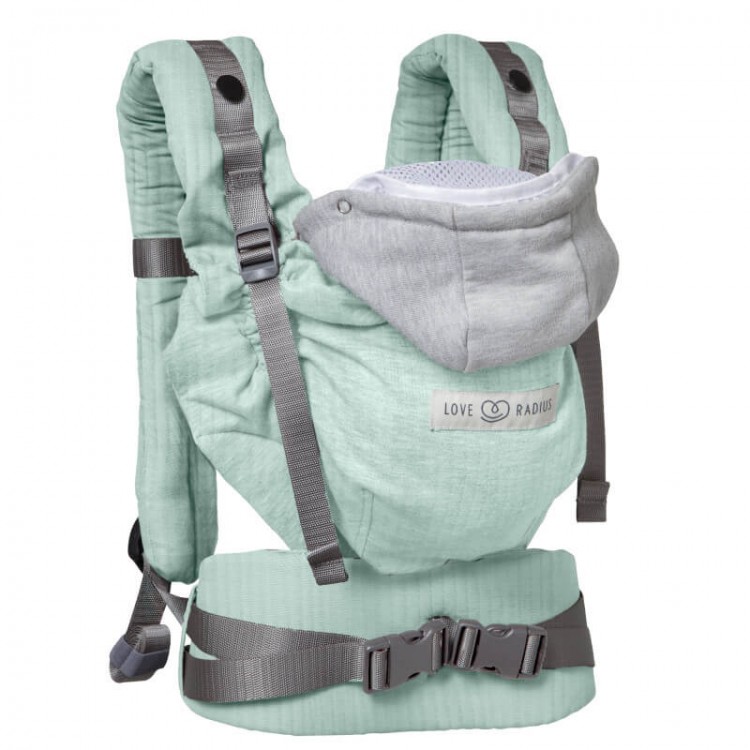 Porte-bébé HoodieCarrier 2 sauge Porte-bébé HoodieCarrier 2 sauge