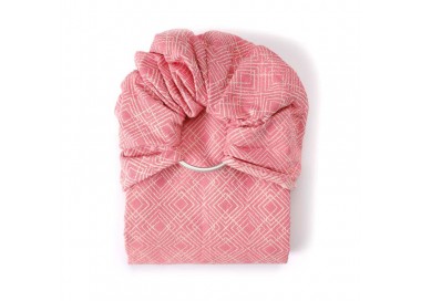 Néo'sling nomade rose, coton bio