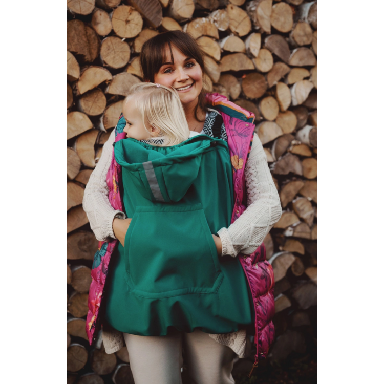 Couverture de portage Little Frog softshell vert