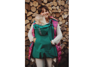 Couverture de portage Little Frog softshell vert
