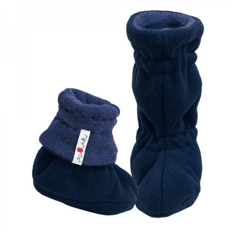 Chaussons ManyMonths ajustables twilight blue