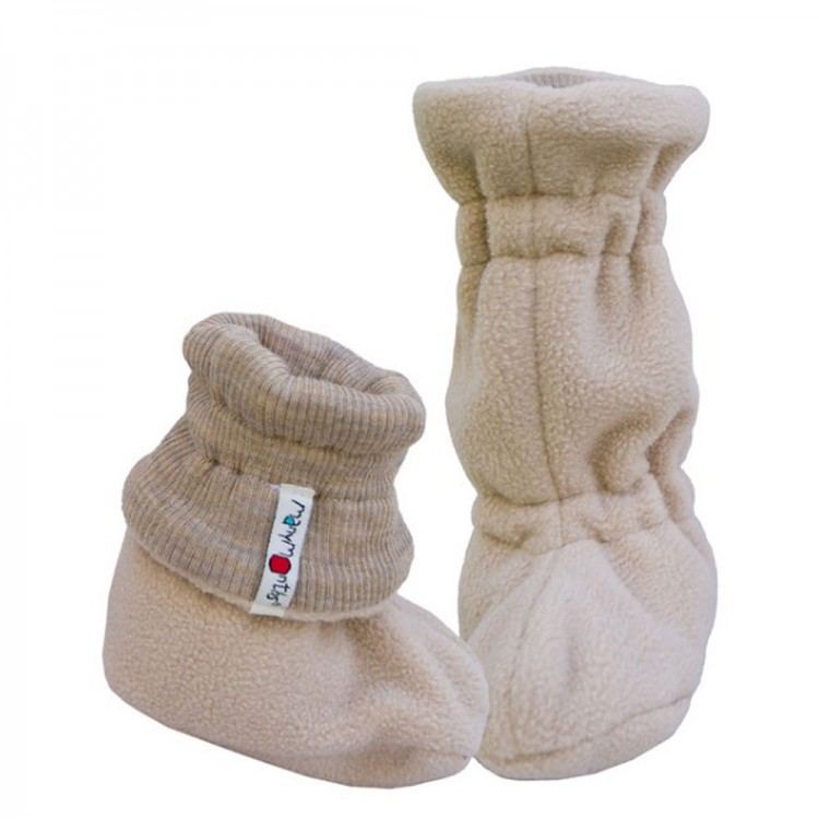 Chaussons ManyMonths ajustables driftwood taupe/sand Chaussons ManyMonths ajustables driftwood taupe/sand