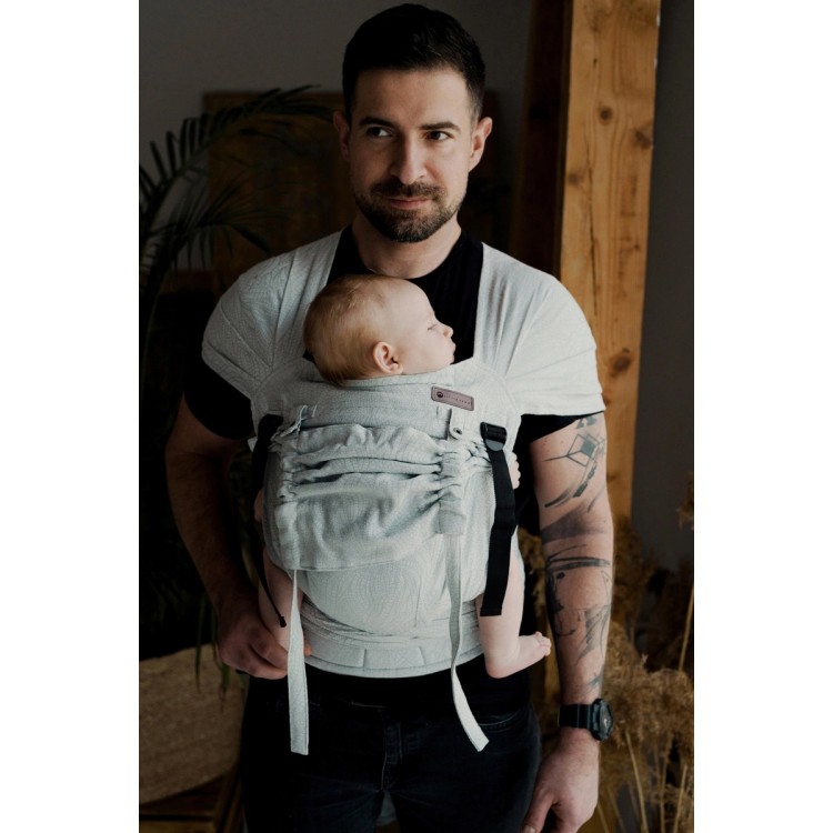 Porte-bébé Little Frog Cross Hybrid Linen Wildness