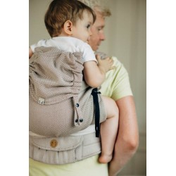 LennyHybrid Half Buckle Preschool Basic Line Almond