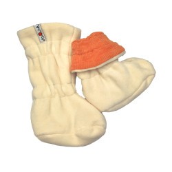 Chaussons ManyMonths ajustables tangerine marmalade XS/S