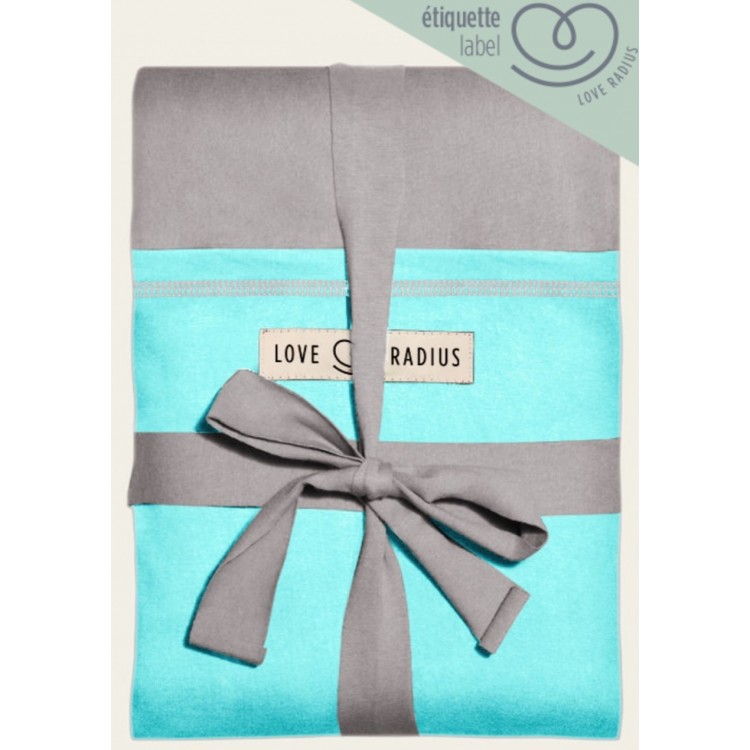 L'Originale Love Radius gris clair/turquoise