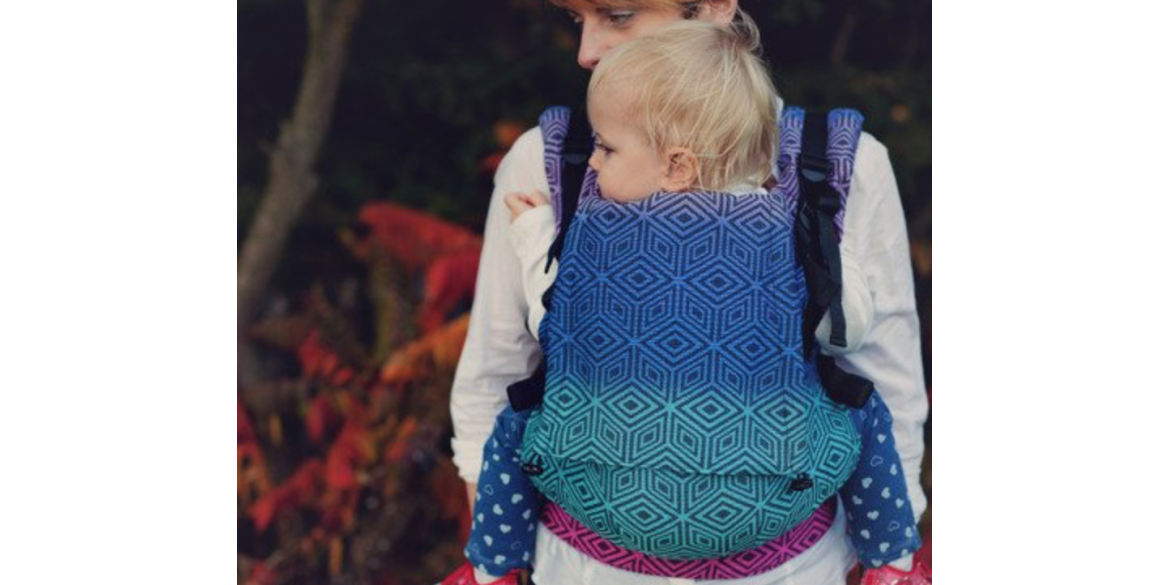 Couverture de portage - Little Frog - Softshell - Bleu marin