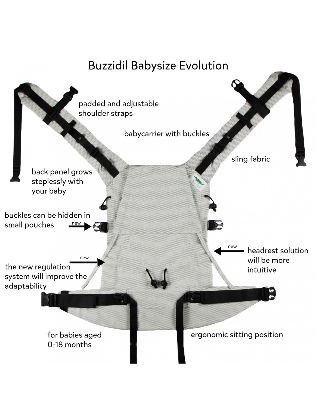 Evolutions du nouveau Buzzidil